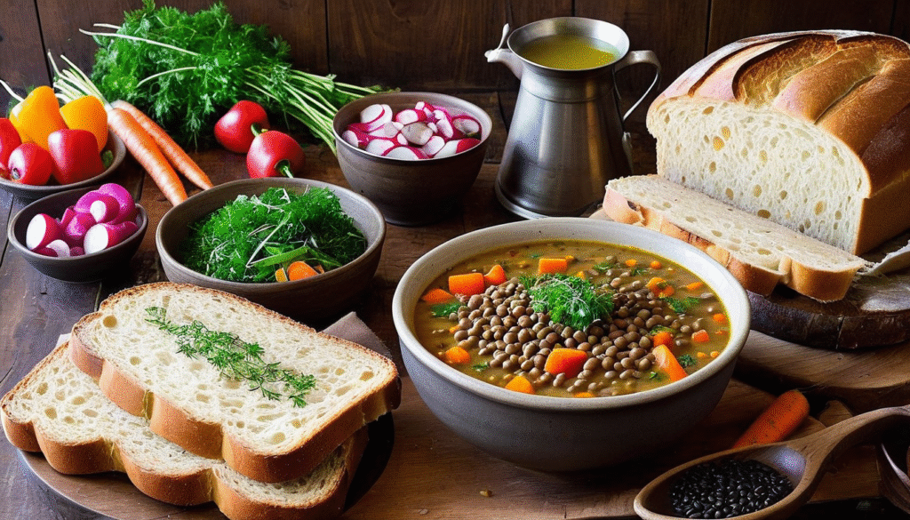 Mercimek Çorbanın Yanına Ne Gider?