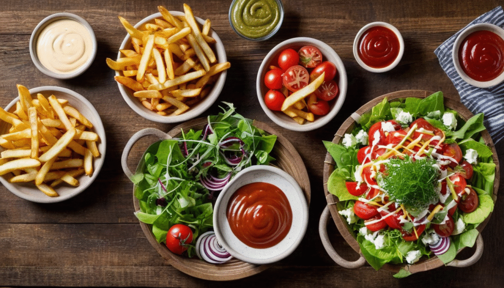 Patates Kızartması Yanına Ne Gider?