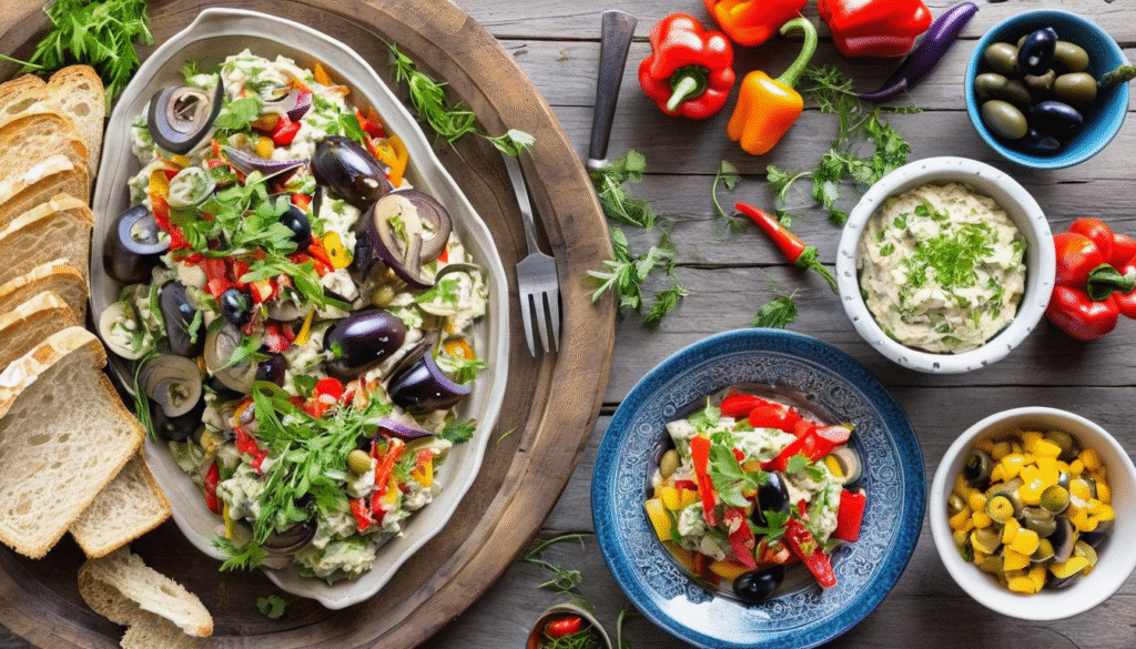 Patlıcan Salatası Yanına Ne Gider ?