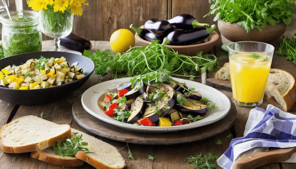 Patlıcan Salatasının Yanına Ne Gider?