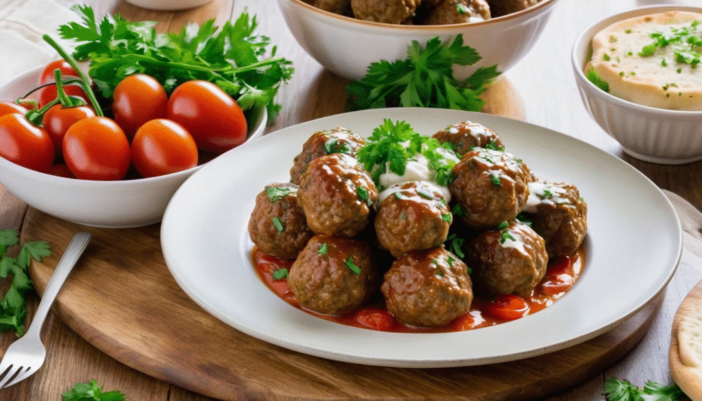 Sarımsaklı Köftenin Yanına Ne Gider ?
