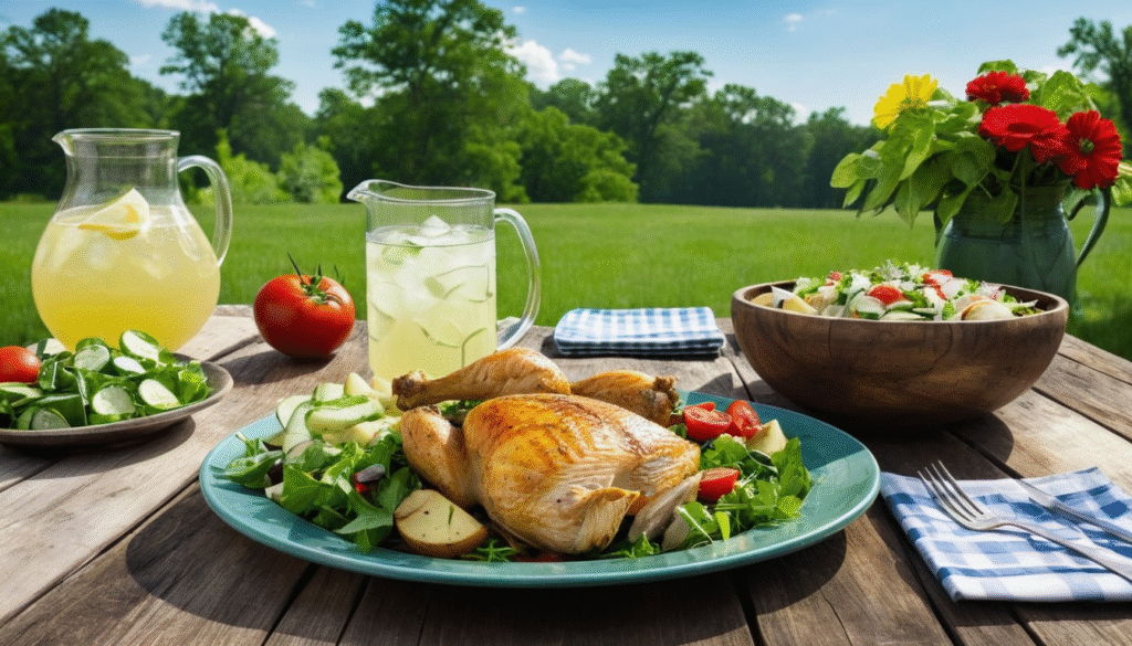 Tavuklu Patates Yemeğinin Yanına Ne Gider ?