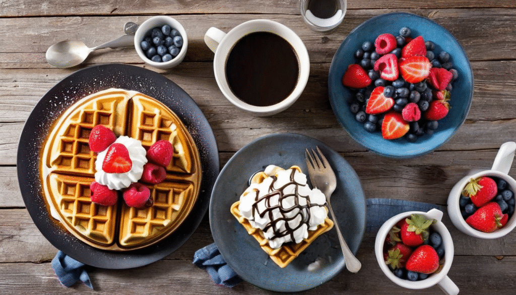 Waffle Yanına Ne Gider?