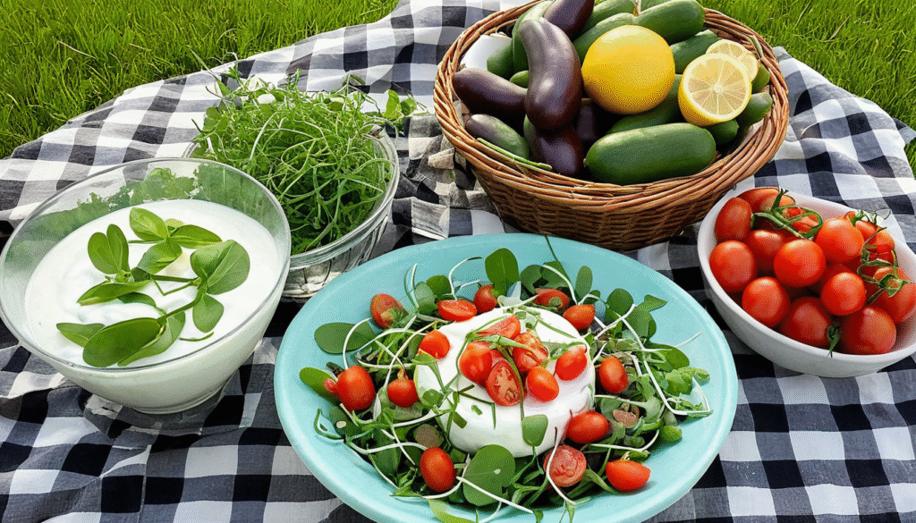 Yoğurtlu Semizotu Salatası Yanına Ne Gider ?