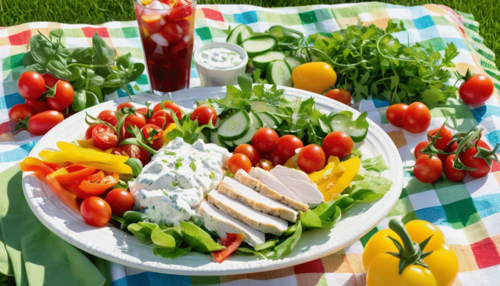 Yoğurtlu Tavuk Salatası Yanına Ne Gider ?