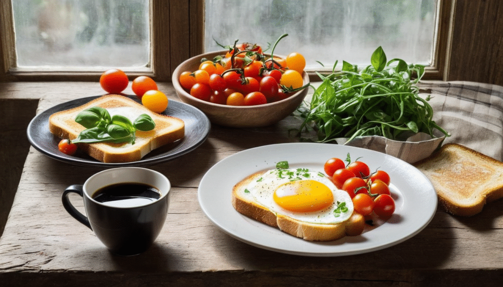Yumurtalı Ekmeğin Yanına Ne Gider?